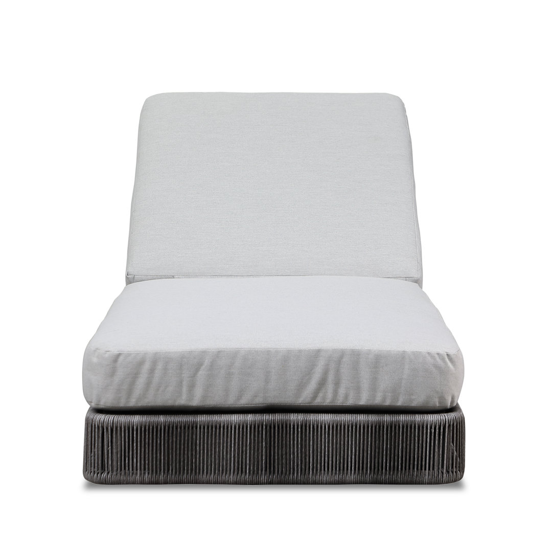 Poveromo Outdoor Metal Chaise Lounge